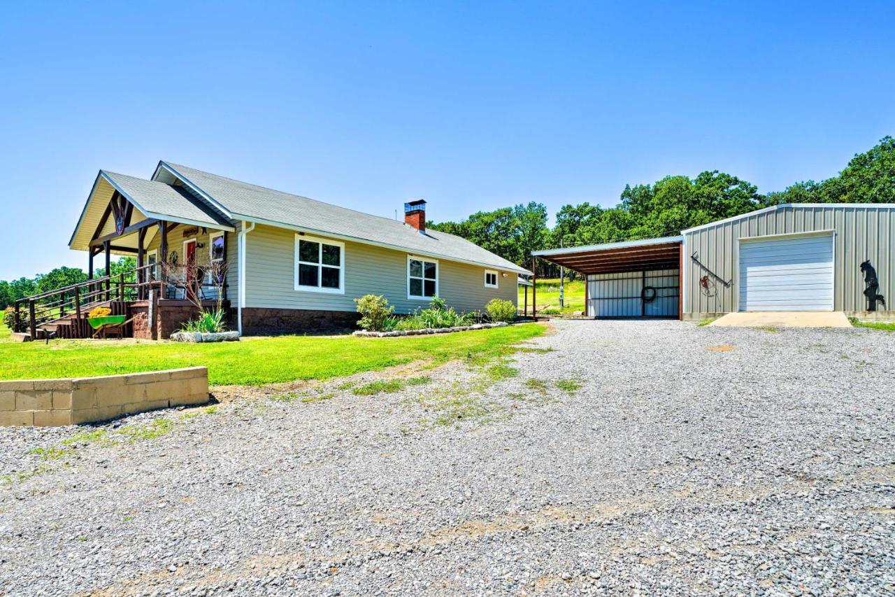 Mcalester Cottage With 30 Private Acres And Ponds! Exterior foto